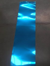 8011 H24 0.14mm * 200mm أزرق ملون ماء Finstock مطلي بألمنيوم / رقائق ألومنيوم