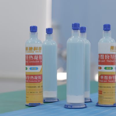 التوصيل العالي 6W / MK ريشة السيليكون الهلامية DFor GPU CPU